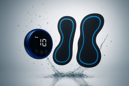 Muscle Electric Massager 2/3/4 Pcs EMS Neck Massage Machine 8 Modes 19 Levels of Strength Vibrater Instrument Treatment